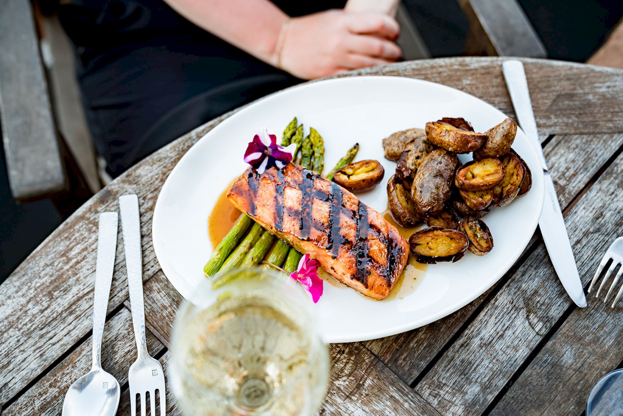 Grilled Jumbo Shrimp - Weekend at the Cottage